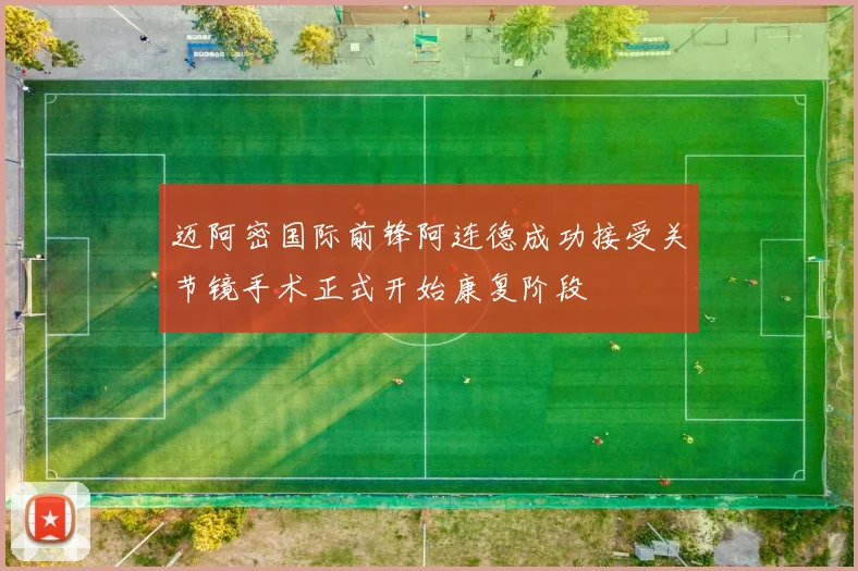 迈阿密国际前锋阿连德成功接受关节镜手术正式开始康复阶段